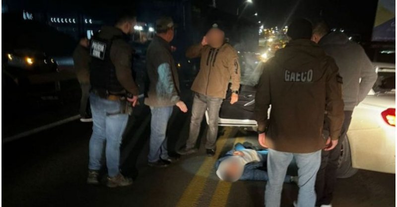 Vice-prefeito bate carro em caminhão durante fuga do Gaeco em SC