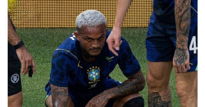 Wesley é cortado da Seleção por lesão na perna esquerda; volante Éderson é convocado